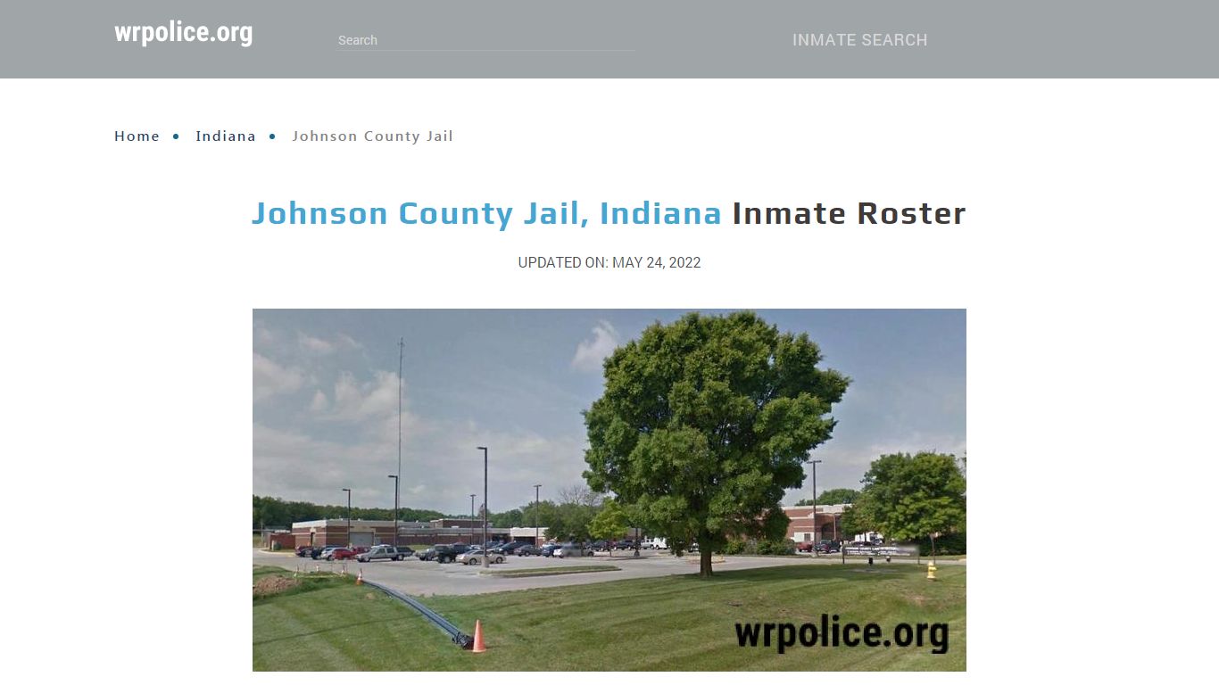 Johnson County Jail, Indiana - Inmate Locator